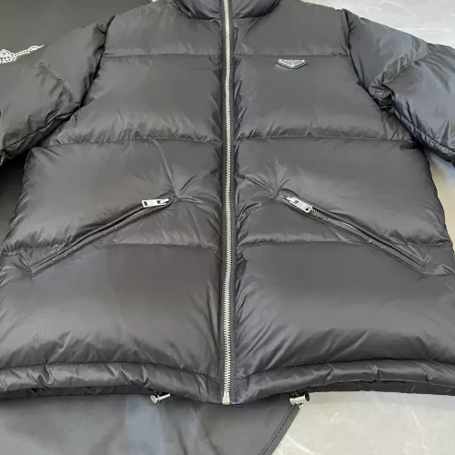 Replica Prada Down Feather Coat Long Sleeved For Men #1371201 $175.00 USD for Wholesale