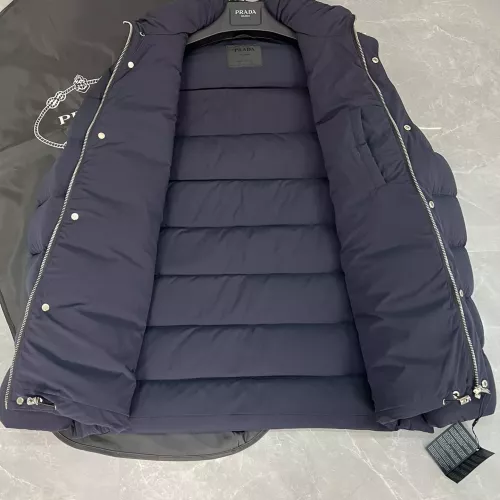 Replica Prada Down Feather Coat Long Sleeved For Men #1371202 $175.00 USD for Wholesale