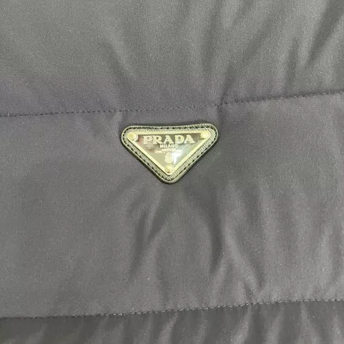 Replica Prada Down Feather Coat Long Sleeved For Men #1371202 $175.00 USD for Wholesale