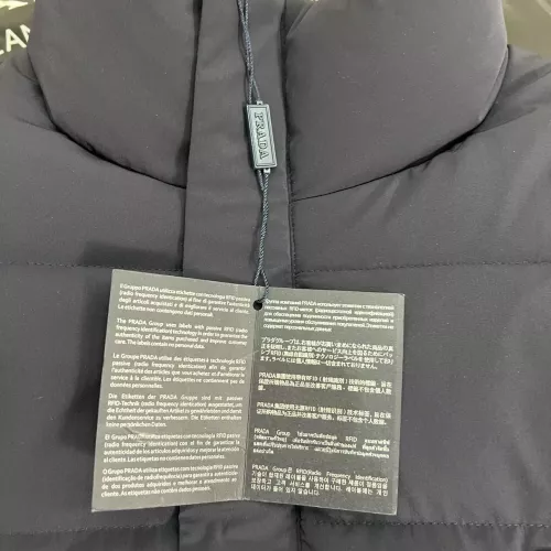Replica Prada Down Feather Coat Long Sleeved For Men #1371202 $175.00 USD for Wholesale