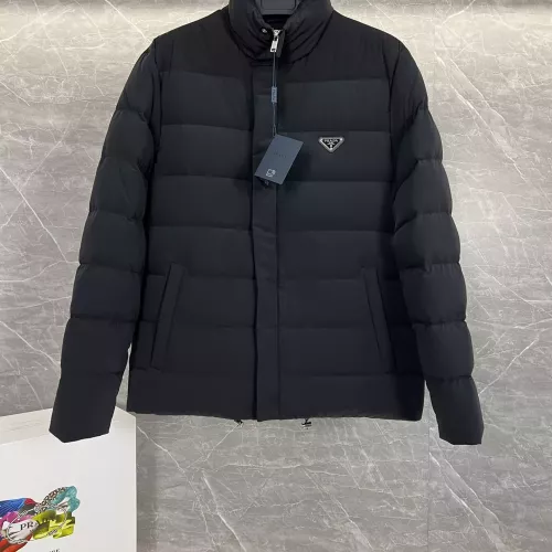 Replica Prada Down Feather Coat Long Sleeved For Men #1371203 $175.00 USD for Wholesale