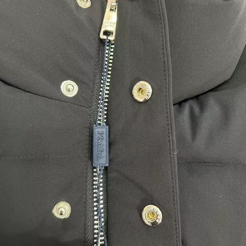 Replica Prada Down Feather Coat Long Sleeved For Men #1371203 $175.00 USD for Wholesale