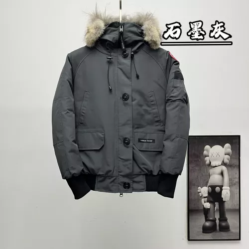 Replica Canada Goose Down Feather Coat Long Sleeved For Unisex #1371223 $170.00 USD for Wholesale