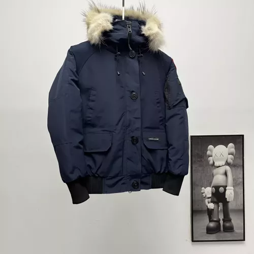 Replica Canada Goose Down Feather Coat Long Sleeved For Unisex #1371225 $170.00 USD for Wholesale