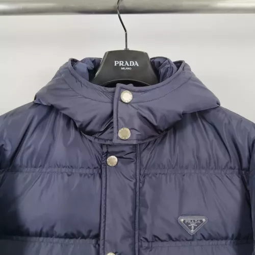 Replica Prada Down Feather Coat Long Sleeved For Men #1371228 $192.00 USD for Wholesale