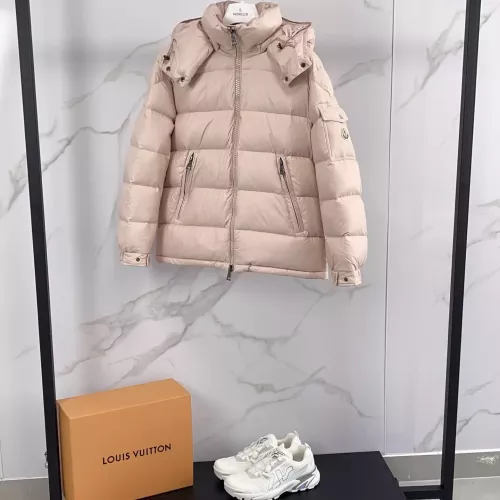 Wholesale Moncler Down Feather Coat Long Sleeved For Women #1371231 $132.00 USD, Wholesale Quality Replica Moncler Down Feather Coat