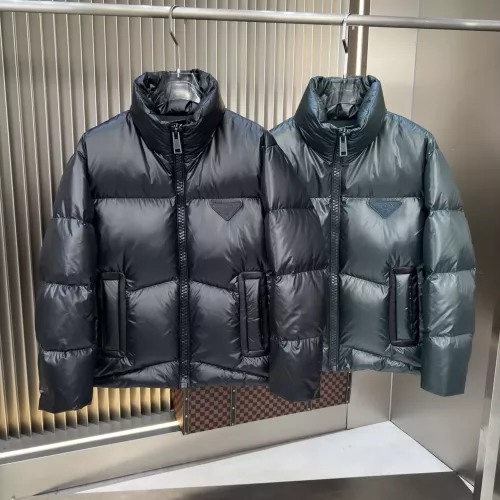 Replica Prada Down Feather Coat Long Sleeved For Men #1371239 $235.00 USD for Wholesale
