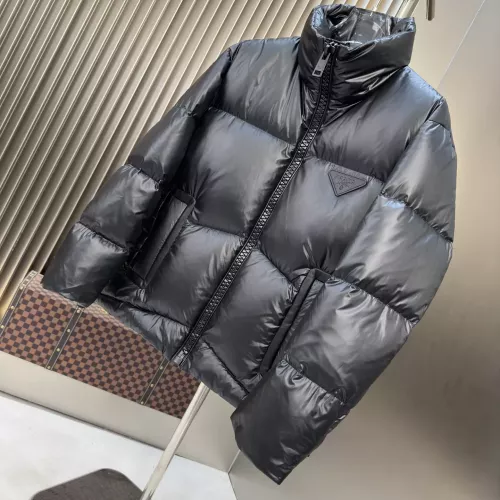 Replica Prada Down Feather Coat Long Sleeved For Men #1371240 $235.00 USD for Wholesale