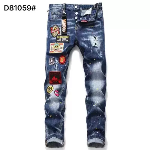 Wholesale Dsquared Jeans For Men #1371251 $48.00 USD, Wholesale Quality Replica Dsquared Jeans