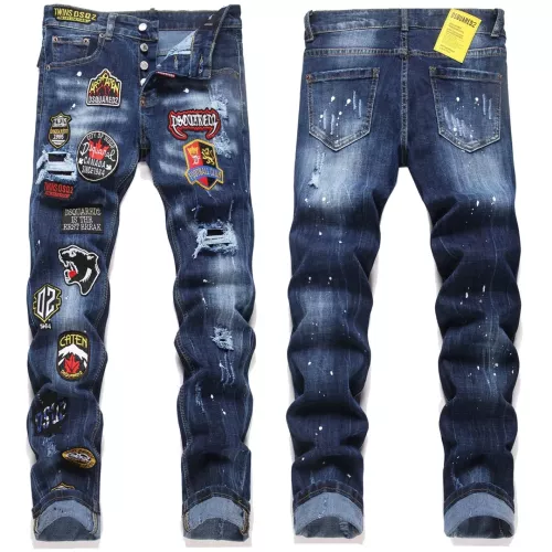 Wholesale Dsquared Jeans For Men #1371254 $48.00 USD, Wholesale Quality Replica Dsquared Jeans