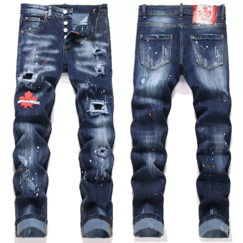 Wholesale Dsquared Jeans For Men #1371266 $48.00 USD, Wholesale Quality Replica Dsquared Jeans