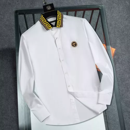 Wholesale Versace Shirts Long Sleeved For Men #1371271 $40.00 USD, Wholesale Quality Replica Versace Shirts