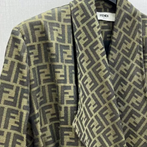 Replica Fendi Jackets Long Sleeved For Women #1371326 $132.00 USD for Wholesale