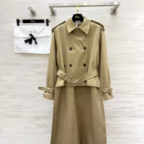Wholesale Christian Dior Coat Long Sleeved For Women #1371327 $162.00 USD, Wholesale Quality Replica Christian Dior Coat