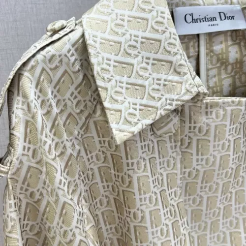 Replica Christian Dior Coat Long Sleeved For Women #1371328 $155.00 USD for Wholesale