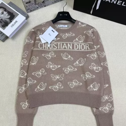 Wholesale Christian Dior Sweaters Long Sleeved For Women #1371331 $96.00 USD, Wholesale Quality Replica Christian Dior Sweaters