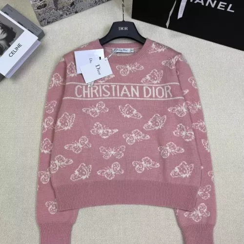Wholesale Christian Dior Sweaters Long Sleeved For Women #1371332 $96.00 USD, Wholesale Quality Replica Christian Dior Sweaters