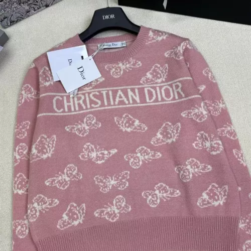 Replica Christian Dior Sweaters Long Sleeved For Women #1371332 $96.00 USD for Wholesale