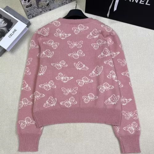 Replica Christian Dior Sweaters Long Sleeved For Women #1371332 $96.00 USD for Wholesale