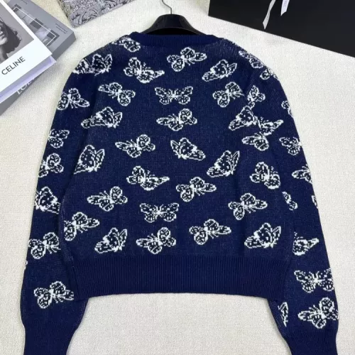 Replica Christian Dior Sweaters Long Sleeved For Women #1371333 $96.00 USD for Wholesale