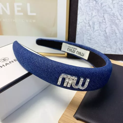 Replica MIU MIU Headband For Women #1371370 $25.00 USD for Wholesale