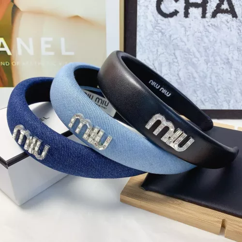 Replica MIU MIU Headband For Women #1371370 $25.00 USD for Wholesale