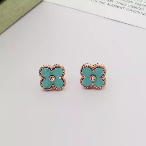 Wholesale Van Cleef &amp; Arpels Earrings For Women #1371380 $25.00 USD, Wholesale Quality Replica Van Cleef &amp; Arpels Earrings