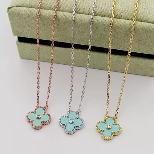 Replica Van Cleef & Arpels Necklaces For Women #1371399 $25.00 USD for Wholesale