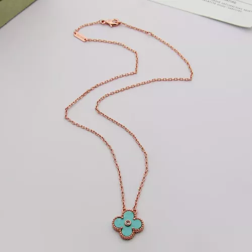 Wholesale Van Cleef &amp; Arpels Necklaces For Women #1371401 $25.00 USD, Wholesale Quality Replica Van Cleef &amp; Arpels Necklaces