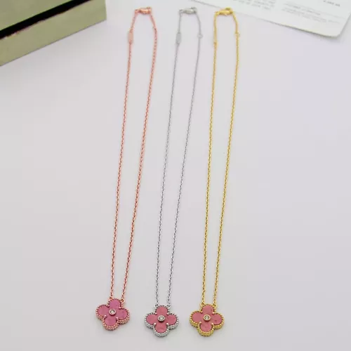 Replica Van Cleef & Arpels Necklaces For Women #1371405 $25.00 USD for Wholesale