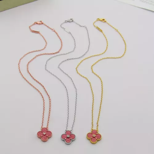 Replica Van Cleef & Arpels Necklaces For Women #1371407 $25.00 USD for Wholesale