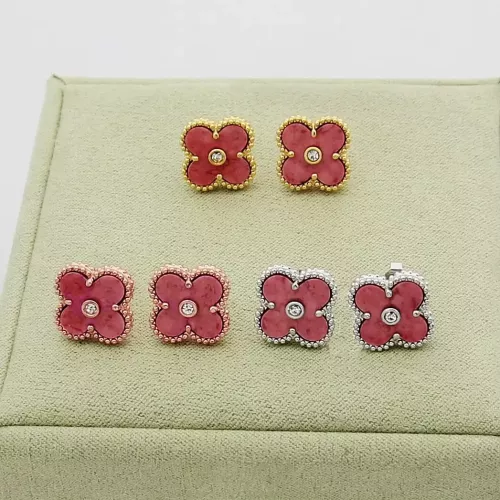 Replica Van Cleef & Arpels Earrings For Women #1371413 $25.00 USD for Wholesale