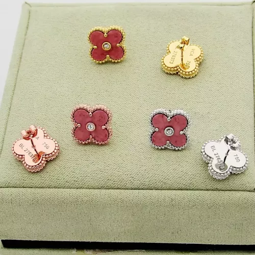 Replica Van Cleef & Arpels Earrings For Women #1371413 $25.00 USD for Wholesale