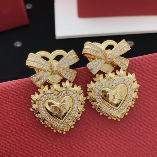 Wholesale Dolce &amp; Gabbana D&amp;G Earrings For Women #1371457 $38.00 USD, Wholesale Quality Replica Dolce &amp; Gabbana D&amp;G Earrings