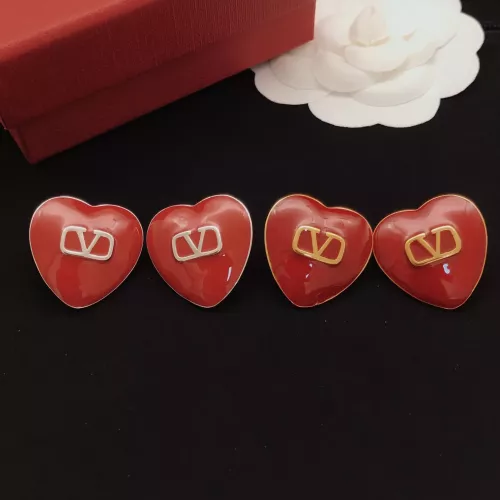 Replica Valentino Earrings For Women #1371472 $32.00 USD for Wholesale
