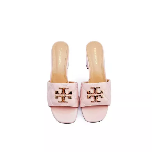 Replica Tory Burch TB Slippers For Women #1371569 $85.00 USD for Wholesale