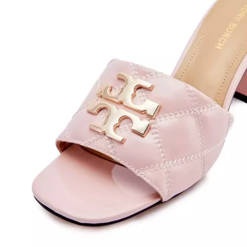 Replica Tory Burch TB Slippers For Women #1371569 $85.00 USD for Wholesale
