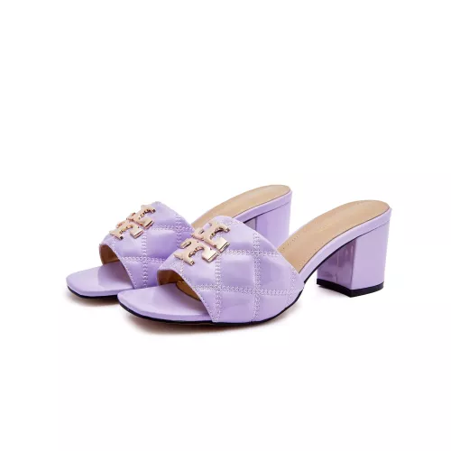 Wholesale Tory Burch TB Slippers For Women #1371570 $85.00 USD, Wholesale Quality Replica Tory Burch TB Slippers