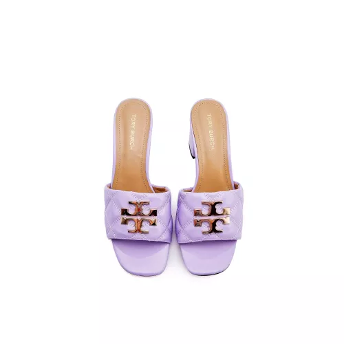 Replica Tory Burch TB Slippers For Women #1371570 $85.00 USD for Wholesale