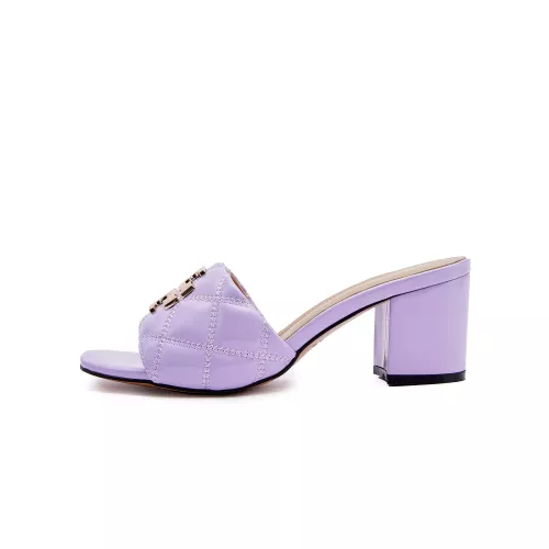 Replica Tory Burch TB Slippers For Women #1371570 $85.00 USD for Wholesale