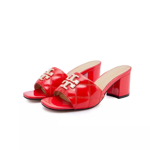 Wholesale Tory Burch TB Slippers For Women #1371571 $85.00 USD, Wholesale Quality Replica Tory Burch TB Slippers
