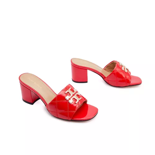 Replica Tory Burch TB Slippers For Women #1371571 $85.00 USD for Wholesale