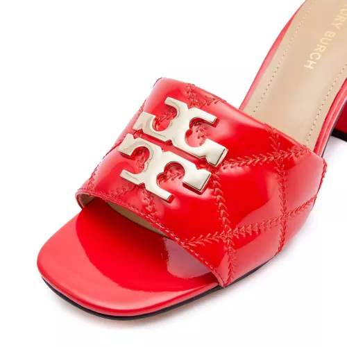 Replica Tory Burch TB Slippers For Women #1371571 $85.00 USD for Wholesale