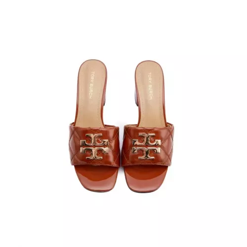 Replica Tory Burch TB Slippers For Women #1371572 $85.00 USD for Wholesale