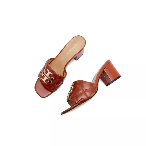 Replica Tory Burch TB Slippers For Women #1371572 $85.00 USD for Wholesale