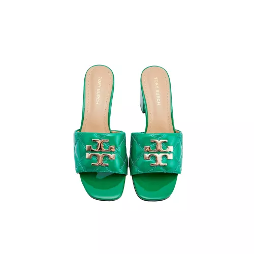 Replica Tory Burch TB Slippers For Women #1371573 $85.00 USD for Wholesale