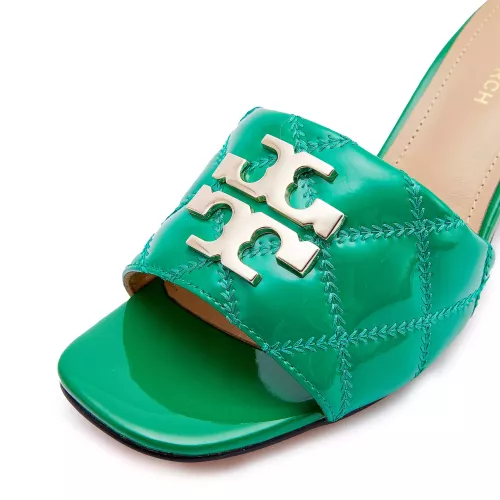 Replica Tory Burch TB Slippers For Women #1371573 $85.00 USD for Wholesale