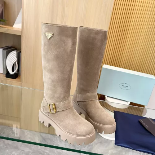 Replica Prada Boots For Women #1371576 $128.00 USD for Wholesale