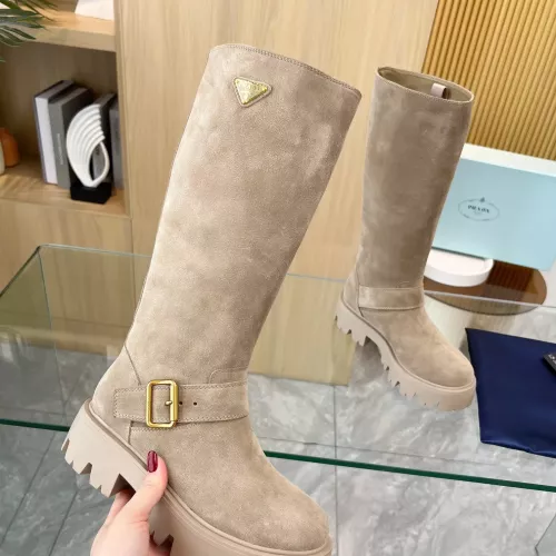 Replica Prada Boots For Women #1371576 $128.00 USD for Wholesale