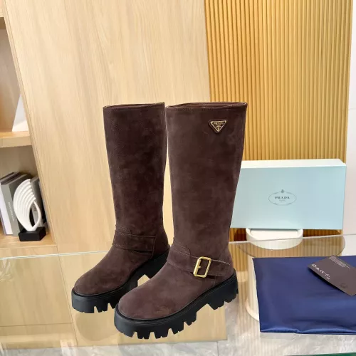 Wholesale Prada Boots For Women #1371577 $128.00 USD, Wholesale Quality Replica Prada Boots